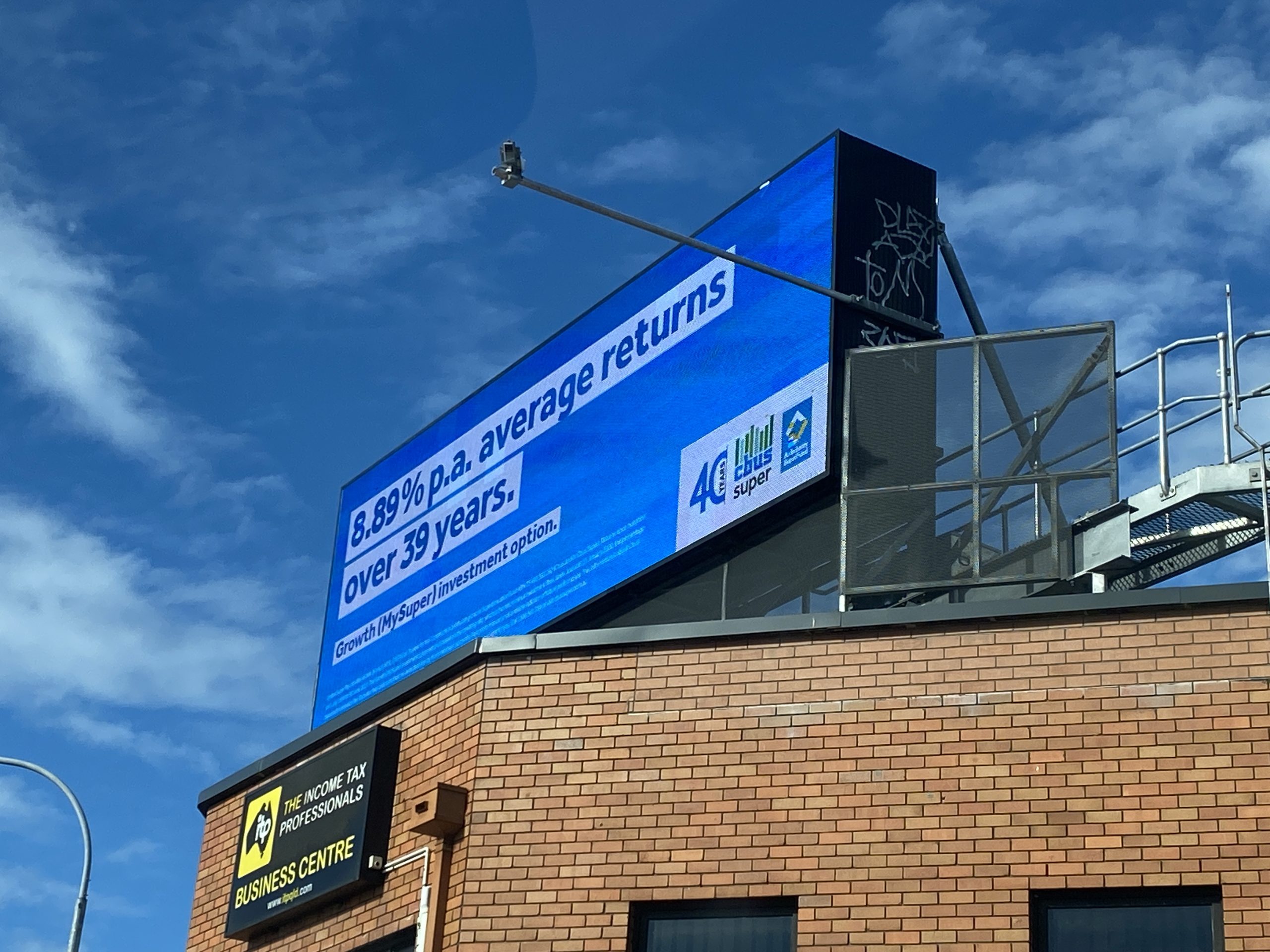 shopfront vinyl advertising signage