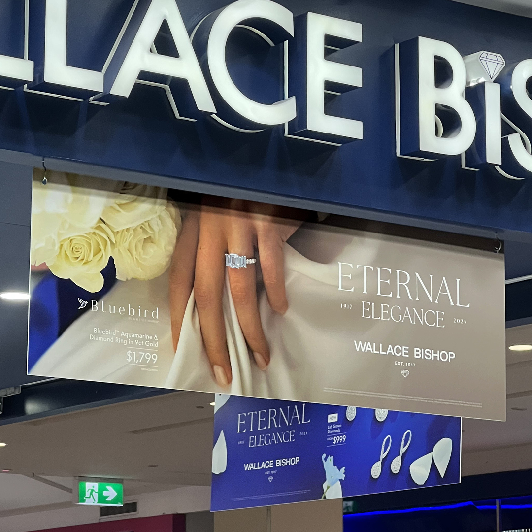 shopfront vinyl advertising signage