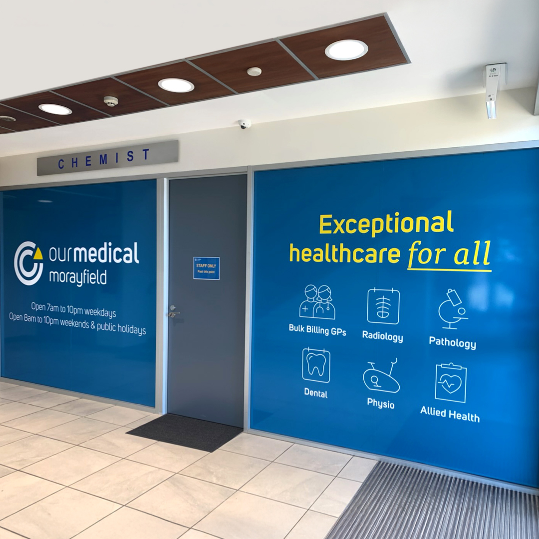 shopfront vinyl advertising signage