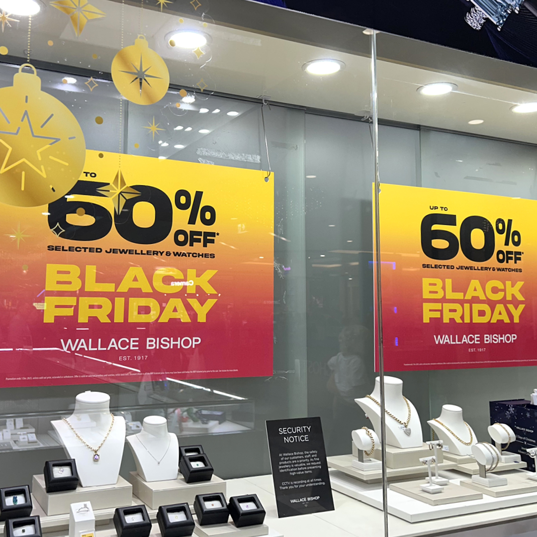 shopfront vinyl advertising signage